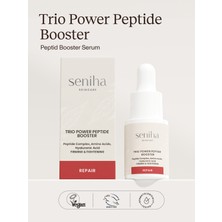 Seniha Skincare Trio Power Peptide Booster 30 ml I Yenileyici Nemlendirici Canlandırıcı Serum I Tüm Cilt Tipleri
