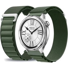 MMP Shop Xiaomi Watch S4 / S3 / S2 / S2 Pro / S1 Active / S1 Uyumlu Alpine Loop Kumaş Kancalı Kordon