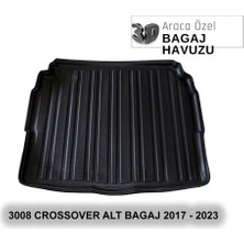 Elorcar Peugeot 3008 Crossover Alt Bagaj 2017 - 2023 3D Bagaj Havuzu