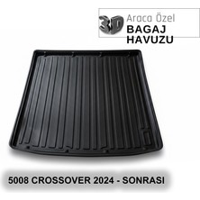 Elorcar Peugeot 5008 (Iıı) Crossover  2024 - Sonrası 3D Bagaj Havuzu