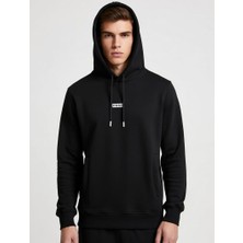 Hugo Boss  Sırt Baskılı Kapuşonlu Sweatshirt