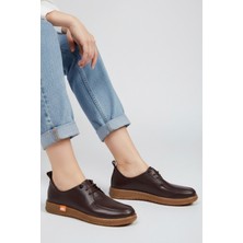 İskarpin Femi 731 Kadın Deri Lastikli Ayakkabı