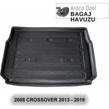 Elorcar Peugeot 2008 Crossover 2013 - 2019 3D Bagaj Havuzu