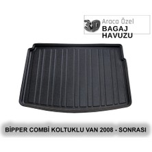 Elorcar Peugeot Bipper Combi Koltuklu Van 2008 - Sonrası 3D Bagaj Havuzu