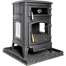 Dorello Döküm Şömine Soba Kuzine Soba Fırınlı Soba Drl 060