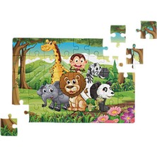 Buket Ahşap Puzzleüçlü Set
