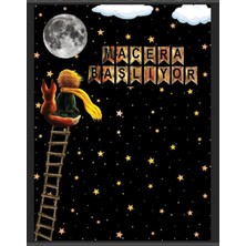 Promisebackdrop2 250X200 cm Ek Dikişli Kumaş Stüdyo Fotoğraf Fonu Okul Panoları Macera Başlıyor, Etkinlik Fon