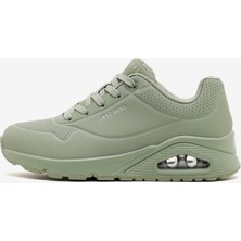 Skechers Uno Kadın Haki Sneakers 73690 Sage