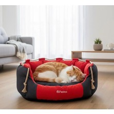 Patitex Lüx Konfor Koltuk- Kedi Köpek Yatak- Kendinden Minderli -Yıkanabilir - Gabardin Kumaş- Koltuk Yatak
