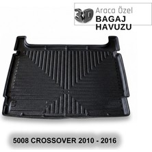 Elorcar Peugeot 5008 Crossover 2010 - 2016 3D Bagaj Havuzu