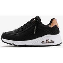 Skechers Uno Gen1 Büyük Kız Çocuk Siyah / Pembe Altin Sneakers 310554L Bkrg