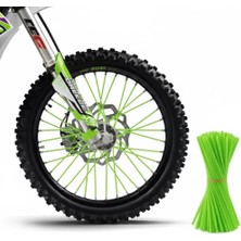 Elmas Motor Motosiklet Jant Pipeti Yeşil 72 Adet