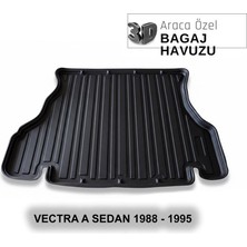 Elorcar Opel Vectra A Sedan 1988 - 1995 3D Bagaj Havuzu