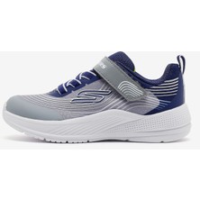 Skechers Microspec Advance Küçük Erkek Çocuk Mavi Spor Ayakkabı 403926N Nvlg