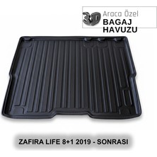 Elorcar Opel Zafıra Lıfe 8+1 2019 - Sonrası 3D Bagaj Havuzu