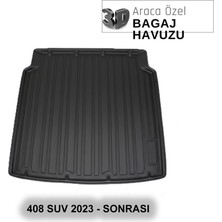 Elorcar Peugeot 408 Suv 2023 - 3D Bagaj Havuzu