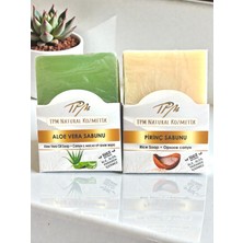 Tpm Kutulu Aloe Vera ve Pirinçli Doğal Saç ve Vücut Sabunu 300 Gram