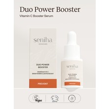 Seniha Skincare Duo Power Booster 30 ml I Vitamin C I Aydınlatıcı Hiperpigmentasyon Karşıtı Serum I Tüm Cilt Tipleri
