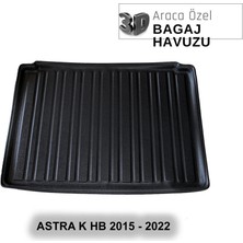 Elorcar Opel Astra K Hb 2015 - 2022 3D Bagaj Havuzu