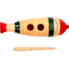 El Yapımı Ahşap Balık Figürü, 21 Cm, Doğal ve Şık Dekor Ürünü