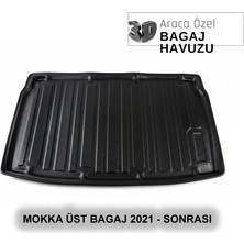 Elorcar Opel Mokka Üst Bagaj 2021 - Sonrası 3D Bagaj Havuzu