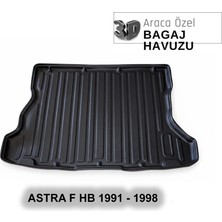 Elorcar Opel Astra F Hb 1991 - 1998 3D Bagaj Havuzu
