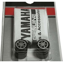 Moto Express Yamaha Lastik Sibop Kapağı Düz Model Siyah 2'li