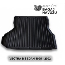 Elorcar Opel Vectra B Sedan 1995 - 2002 3D Bagaj Havuzu