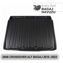 Elorcar Peugeot 2008 Crossover Alt Bagaj 2019 - 2023 - 3D Bagaj Havuzu