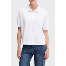 Armani Exchange Pamuklu Relaxed Fit Kısa Kollu Polo Bayan Polo XW000887 AF10819 U0002