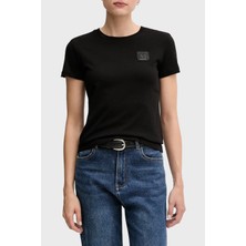 Armani Exchange Pamuklu Regular Fit Logolu Bisiklet Yaka T Shirt Bayan T Shirt XW000831 AF10356 UC001