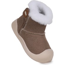 Kiko Kids Liplan Cırtlı Termo Taban Kız Bebek Bot Ayakkabı