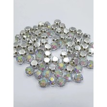 Boncukcu Abla Beyoğlu Taş  Gümüş Kasa Janjanlı Taş Dikme Taş- SS24  ( 5 mm ) Janjan( 1440 Adet)