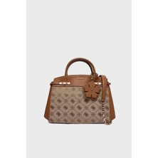 Guess Melinda 4g Logolu Çıkarılabilir Zincir Askılı Çanta HWJP9902060 Bayan Çanta HWJP99 02060 Ltl