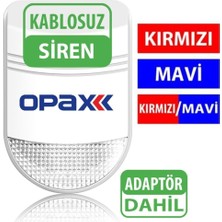 Opax Bgr-09 Kablosuz Harici Siren /mesafe Artırıcı /repeater Adaptör Dahil