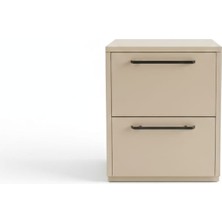 Alteks Dekor Modern Mdf Lam Komodin, Dayanıklı Gövde, Şık Tasarım, Uzun Ömürlü Kullanım, Modern Komidin