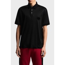 Emporio Armani Logolu Regular Fit Düğmeli Polo Erkek Polo EM005341 AF10017 UC001