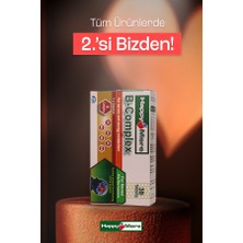 HappyMore Vitamin B Kompleksi İçeren 30 Tablet Takviye Edici Gıda