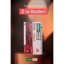 Happy More HappyMore Demir ve Vitamin C İçeren 30 Tablet Takviye Edici Gıda