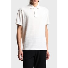 Emporio Armani Pamuklu Regular Fit Logolu Düğmeli Polo Erkek Polo EM004595 AF10762 F0185