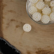 Boncukcu Abla Delikli Böğürtlen Krem Plastik Inci 20 mm (20 Adet) B:62