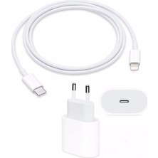 Worldway Apple iPhone Modelleri Için 20W Şarj Seti