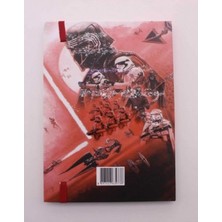 Marsilyan Lastikli Çizgisiz Sert Kapak Star Wars Defter
