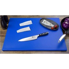 Med Plastik 40*60*2 Polietilen Kesme Tahtası Mavi