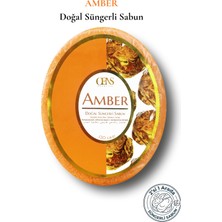 Oens Amber Özlü Doğal Süngerli Sabun Yumuşatıcı Günlük Bakım 120G
