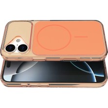 Zemira Joko Apple Iphone 17 Bruma Magsafe Kapak - Turuncu