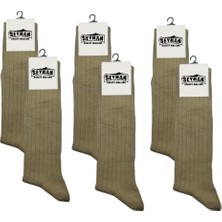 Seyhan Askeri Malzeme Askeri Çorap Haki Renk Dikişsiz Yazlık Çorap - Istihkak Çorap (6 Çift)