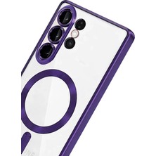 Stylmenplus Newface Samsung Galaxy S26 Ultra Kross Magneticsafe Kapak - Mor