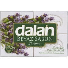 Pazarcan Dalan Geleneksel Saf Beyaz Sabun Lavanta 150X4=600 gr