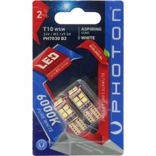 T10 W5W 24V Beyaz LED PH7030 B2